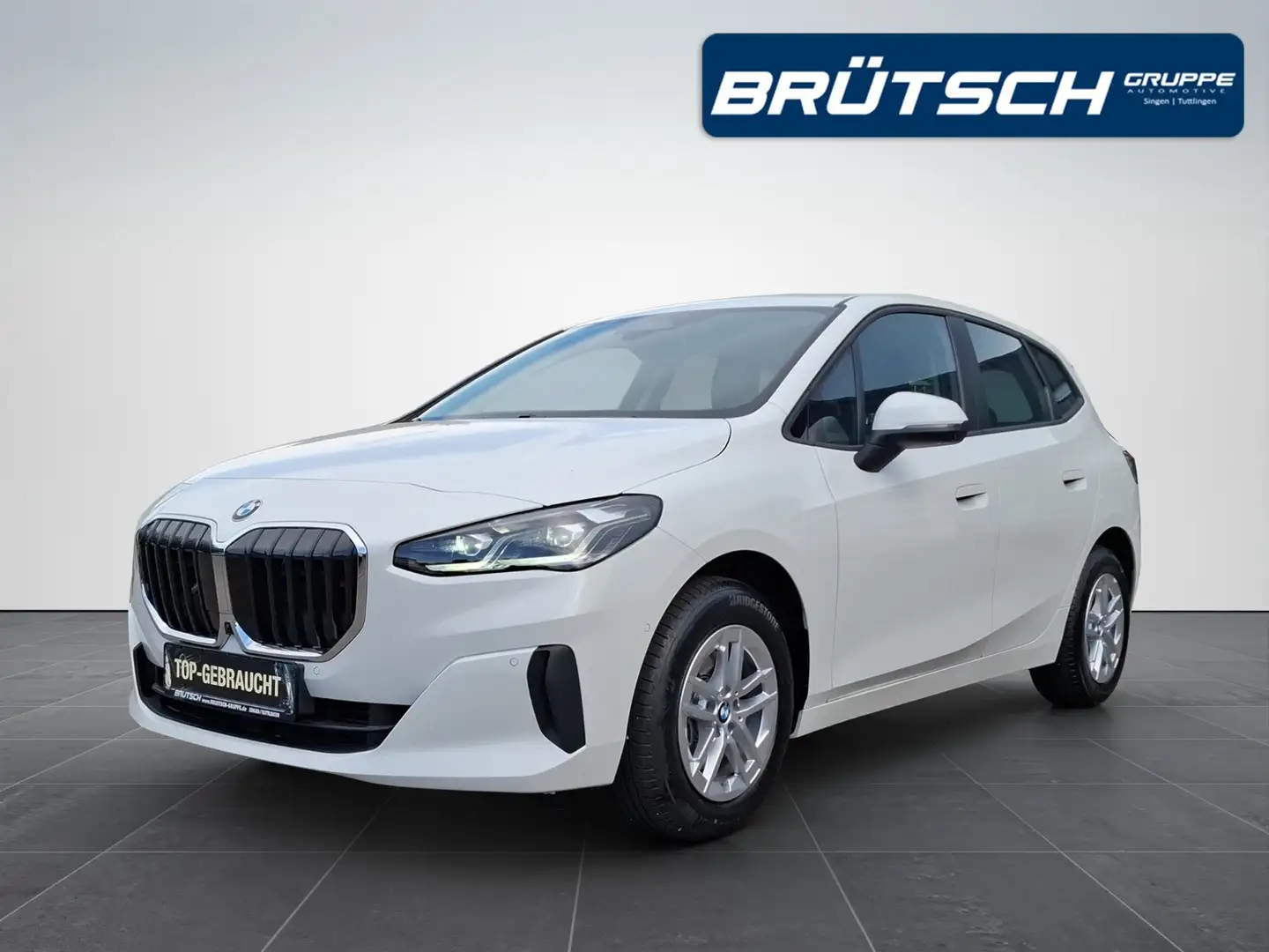 BMW 218 i Active Tourer AUTOMATIK / NAVI / LED / HEAD-UP / Weiß - 1