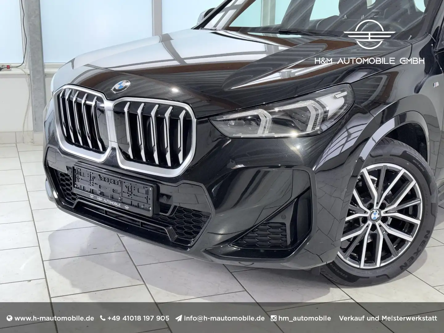 BMW X1 18i sDrive M Sport - LED/Kamera/CarPlay Noir - 1
