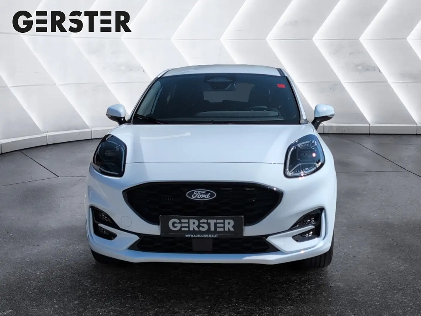 Ford Puma 1,0 EcoBoost Hybrid ST-Line Weiß - 2