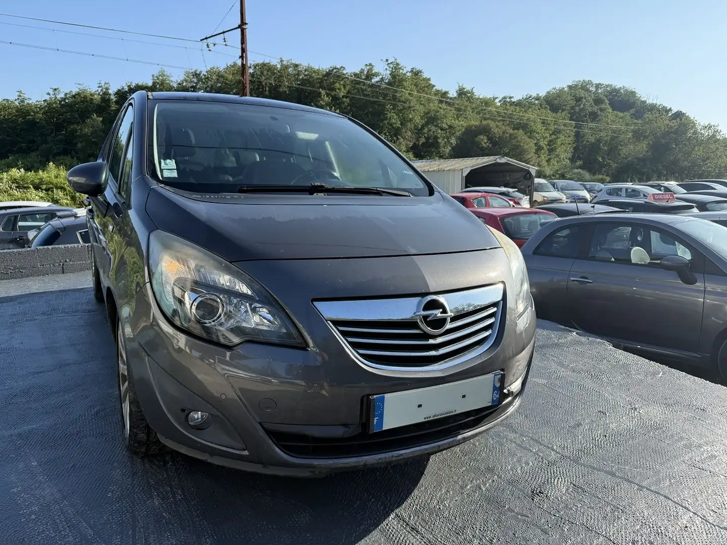 Opel Meriva 1.7 CDTI100 FAP COSMO BA Gris - 1