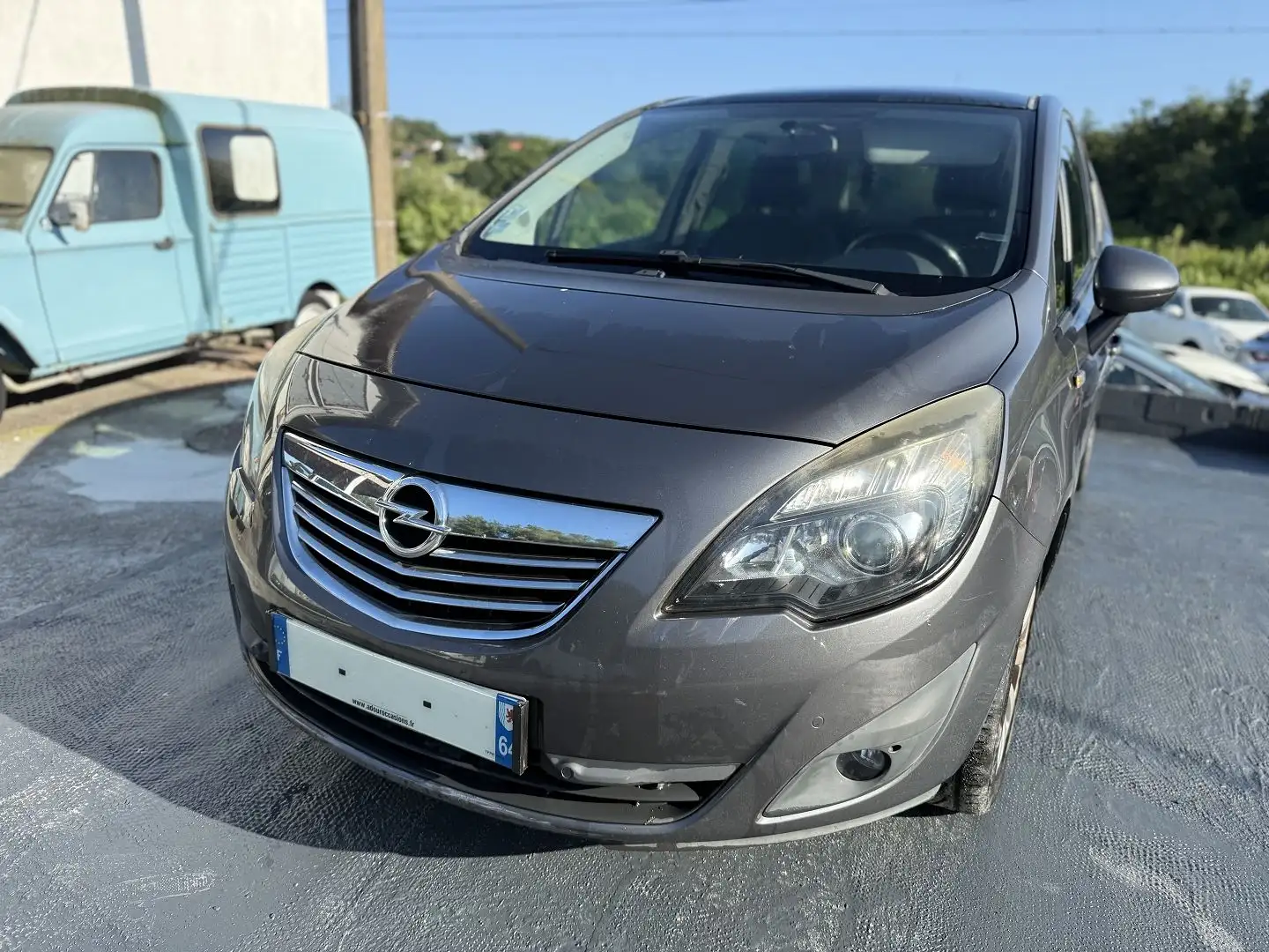 Opel Meriva 1.7 CDTI100 FAP COSMO BA Gris - 2