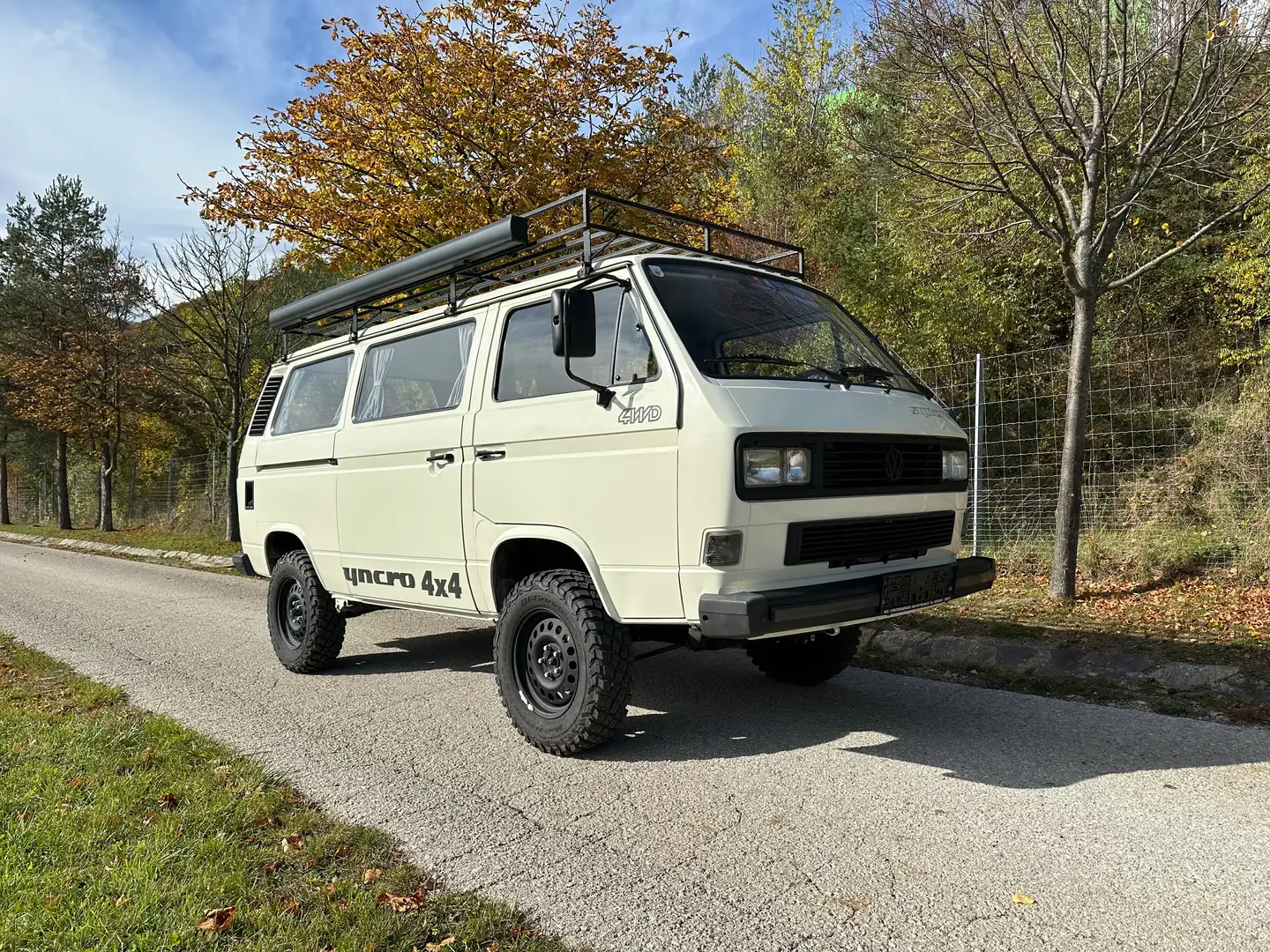 Volkswagen T3 Caravelle ÖAMTC Pickerl / Syncro / Multivan / 2 Sperren! Weiß - 2