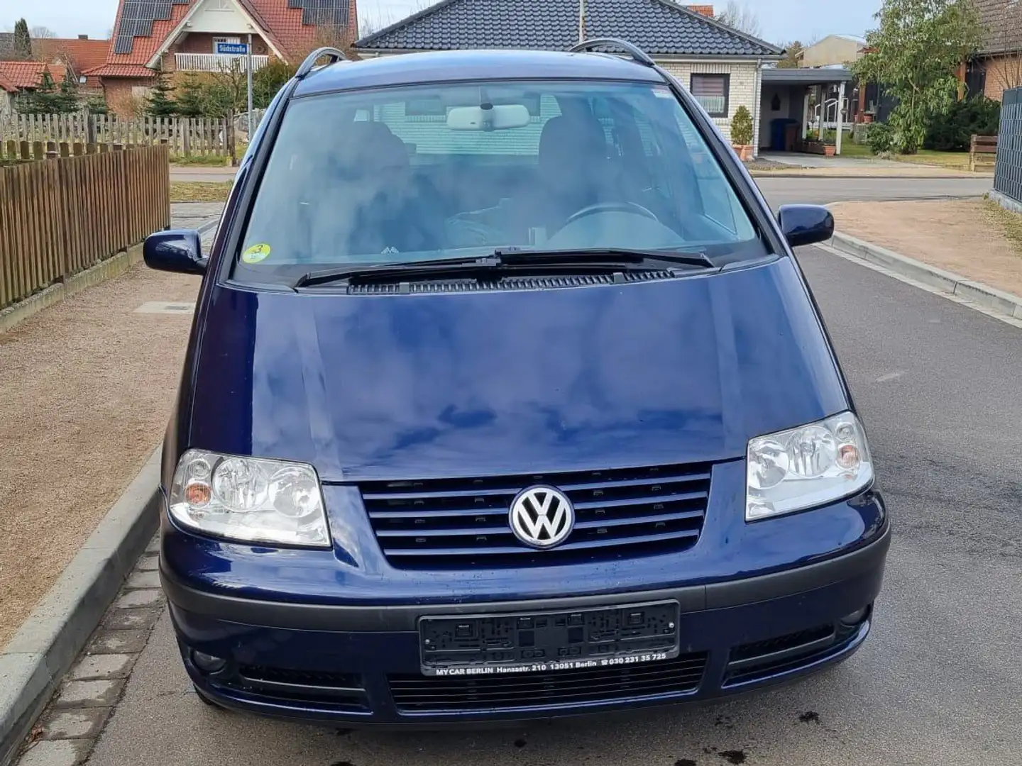 Volkswagen Sharan Goal, 7 Sitzer, Zahnriemen NEU! Bleu - 1