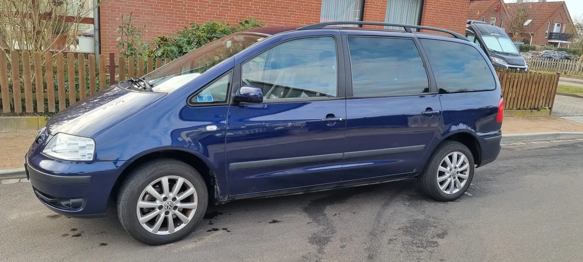 Volkswagen Sharan Goal, 7 Sitzer, Zahnriemen NEU! Bleu - 2
