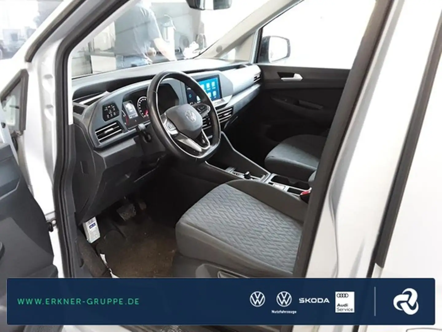 Volkswagen Caddy Life 2.0TDI DSG TEMPOMAT+KAM+BEHZB-FRTSCHB+++ Silber - 1