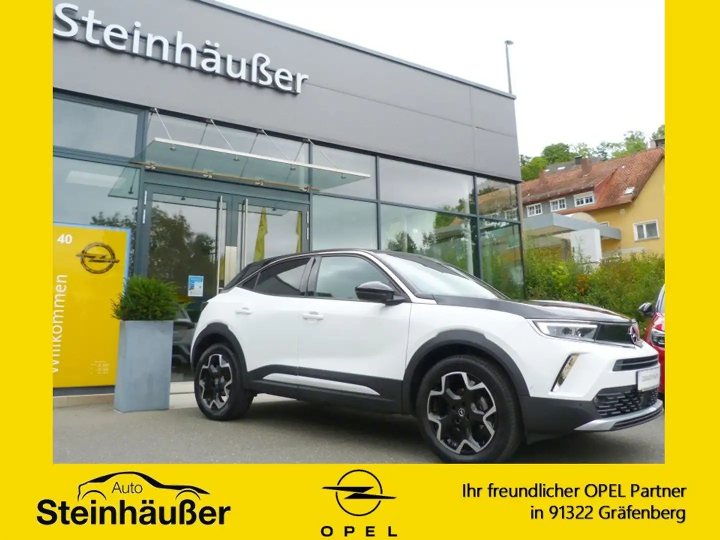 Opel Mokka Mokka 1.2 DI Turbo Automatik Ultimate - LEDER Weiß - 1