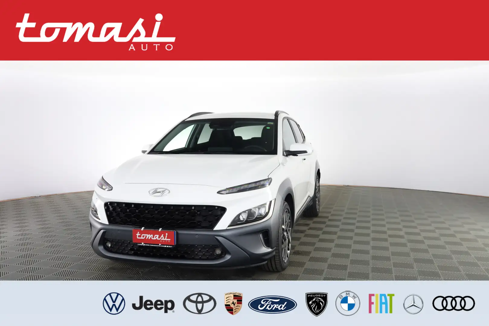 Hyundai KONA HEV 1.6 DCT XLine CERCHI LEGA 18 Blanc - 1