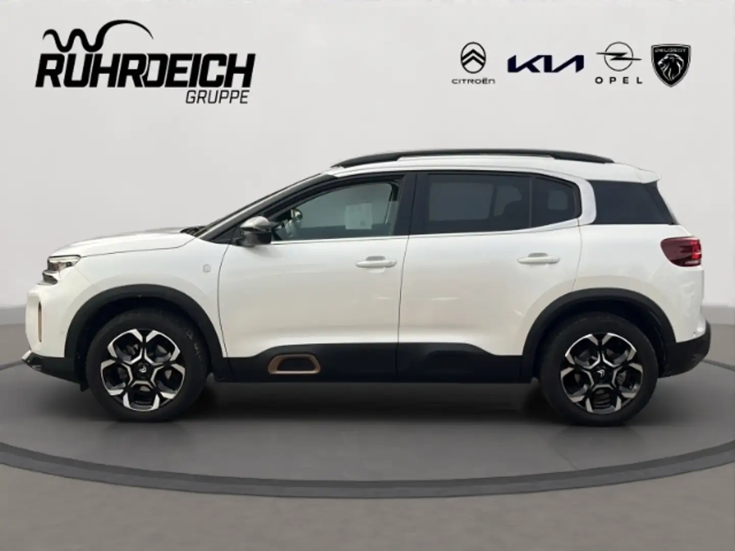 Citroen C5 Aircross C-Series 130 EAT8 SHZ AHK NAVI PDC vo. + hi. TEMPO Blanc - 2
