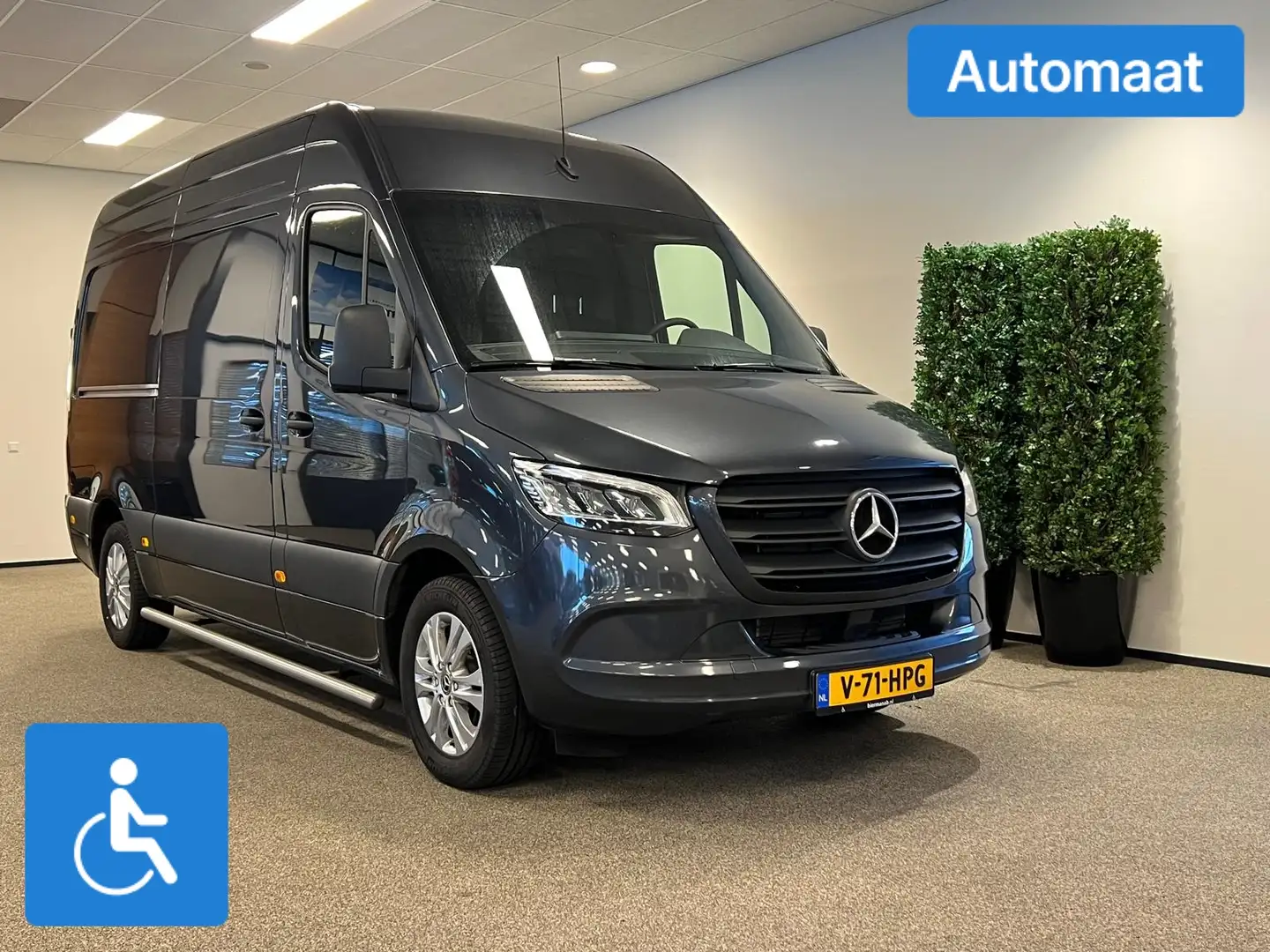 Mercedes-Benz Sprinter L2H2 Rolstoelbus Automaat Ombouw Nieuw Grijs - 1