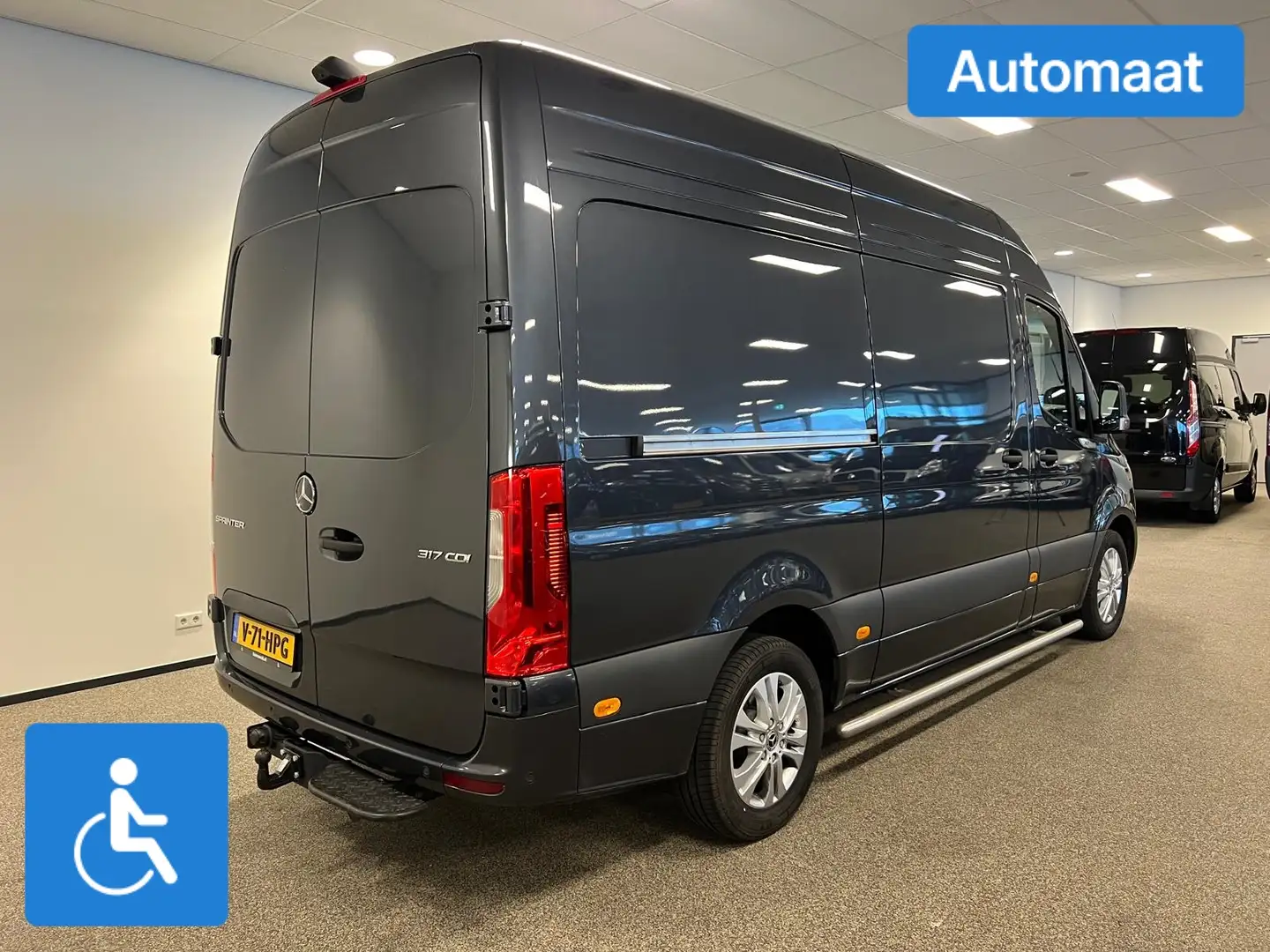 Mercedes-Benz Sprinter L2H2 Rolstoelbus Automaat Ombouw Nieuw Grijs - 2