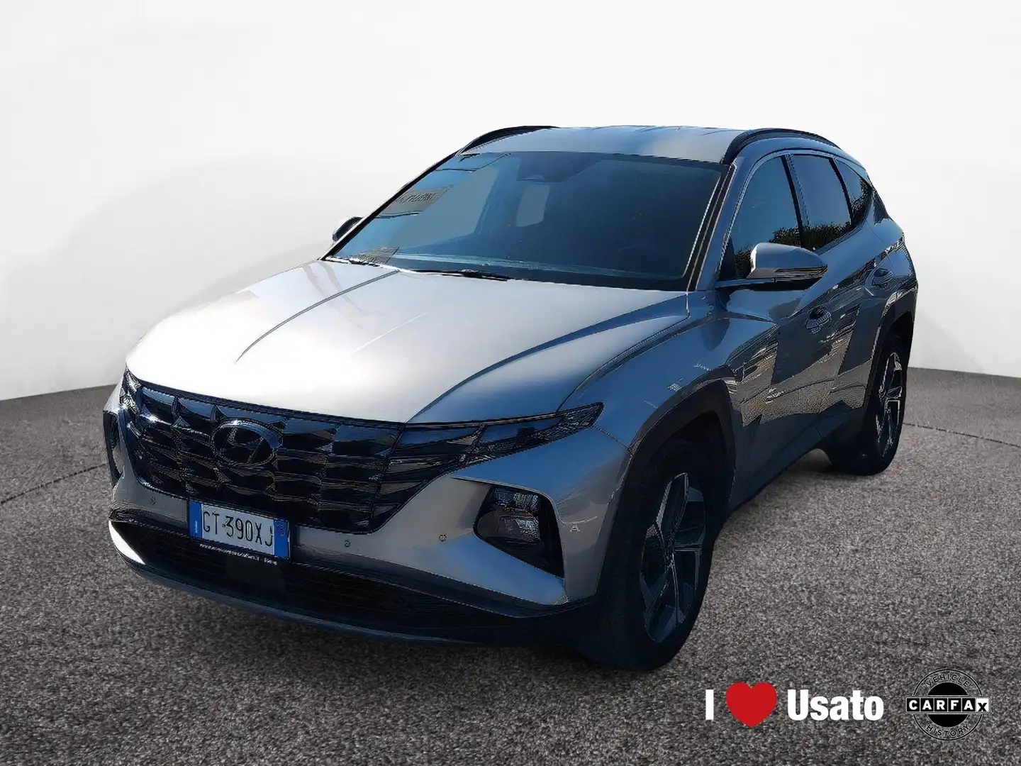 Hyundai TUCSON III 2021 1.6 hev Exellence 2wd auto Argento - 1