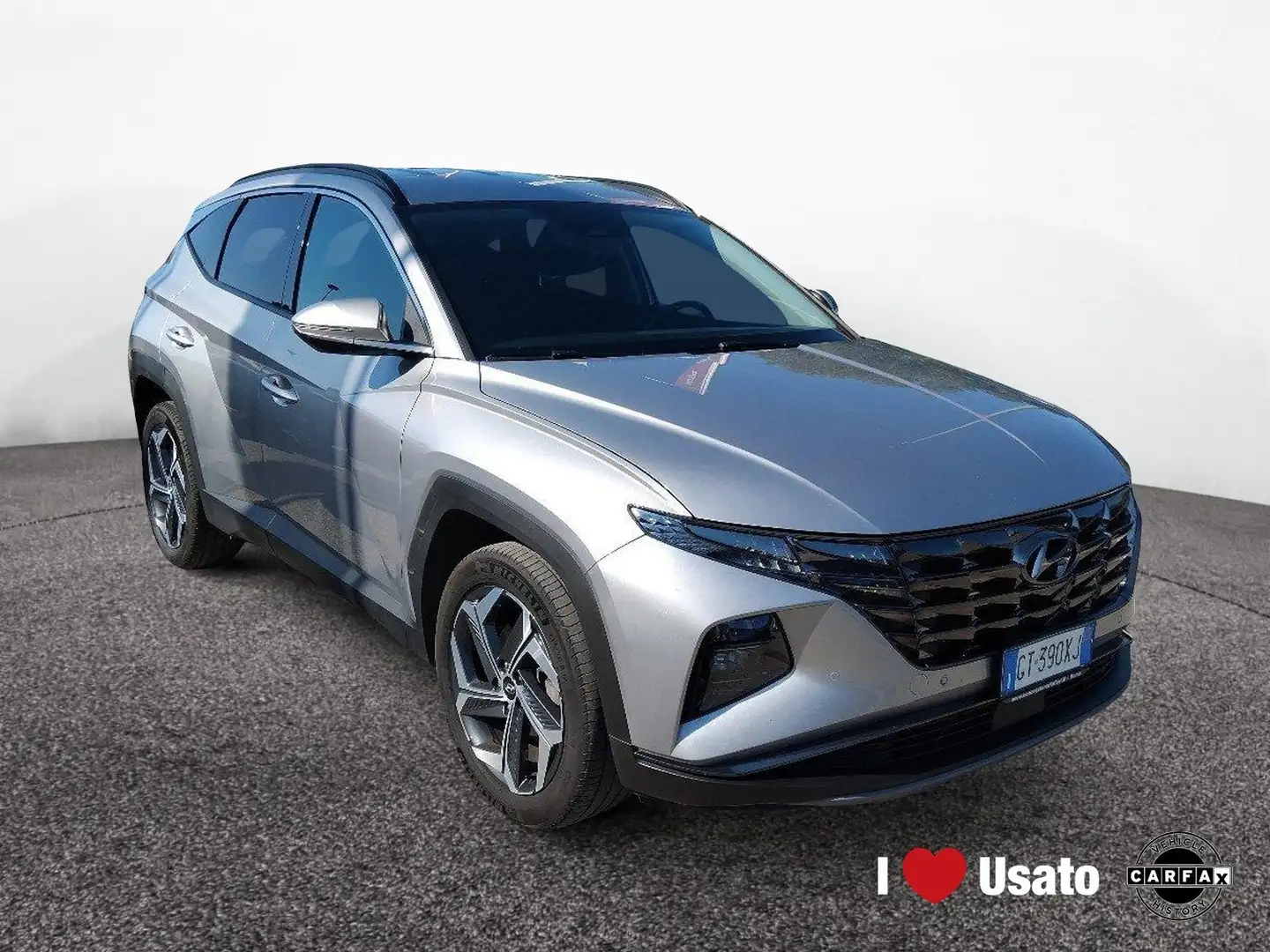 Hyundai TUCSON III 2021 1.6 hev Exellence 2wd auto Argento - 2