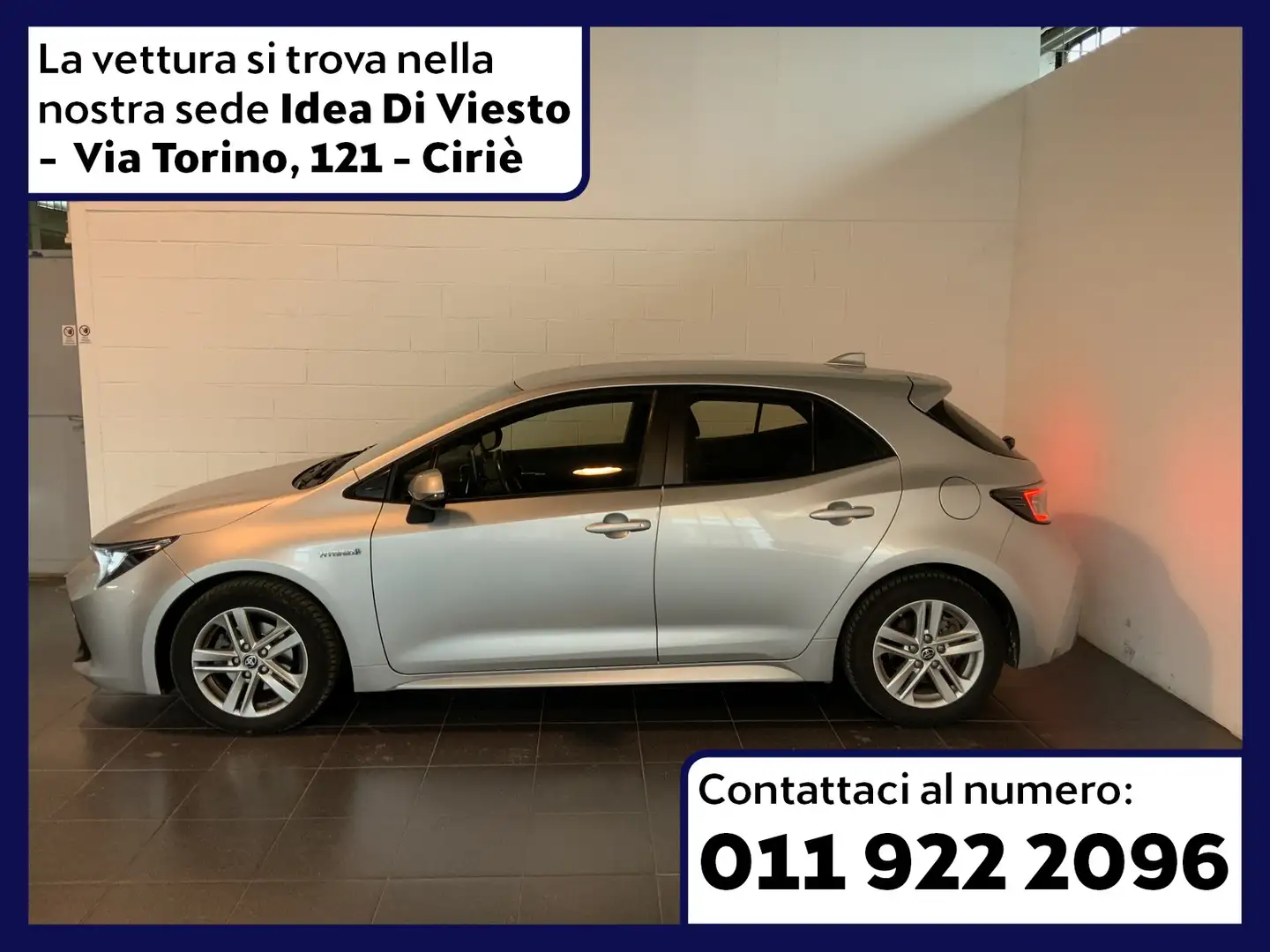 Toyota Corolla 1.8 hybrid business cvt Argento - 2