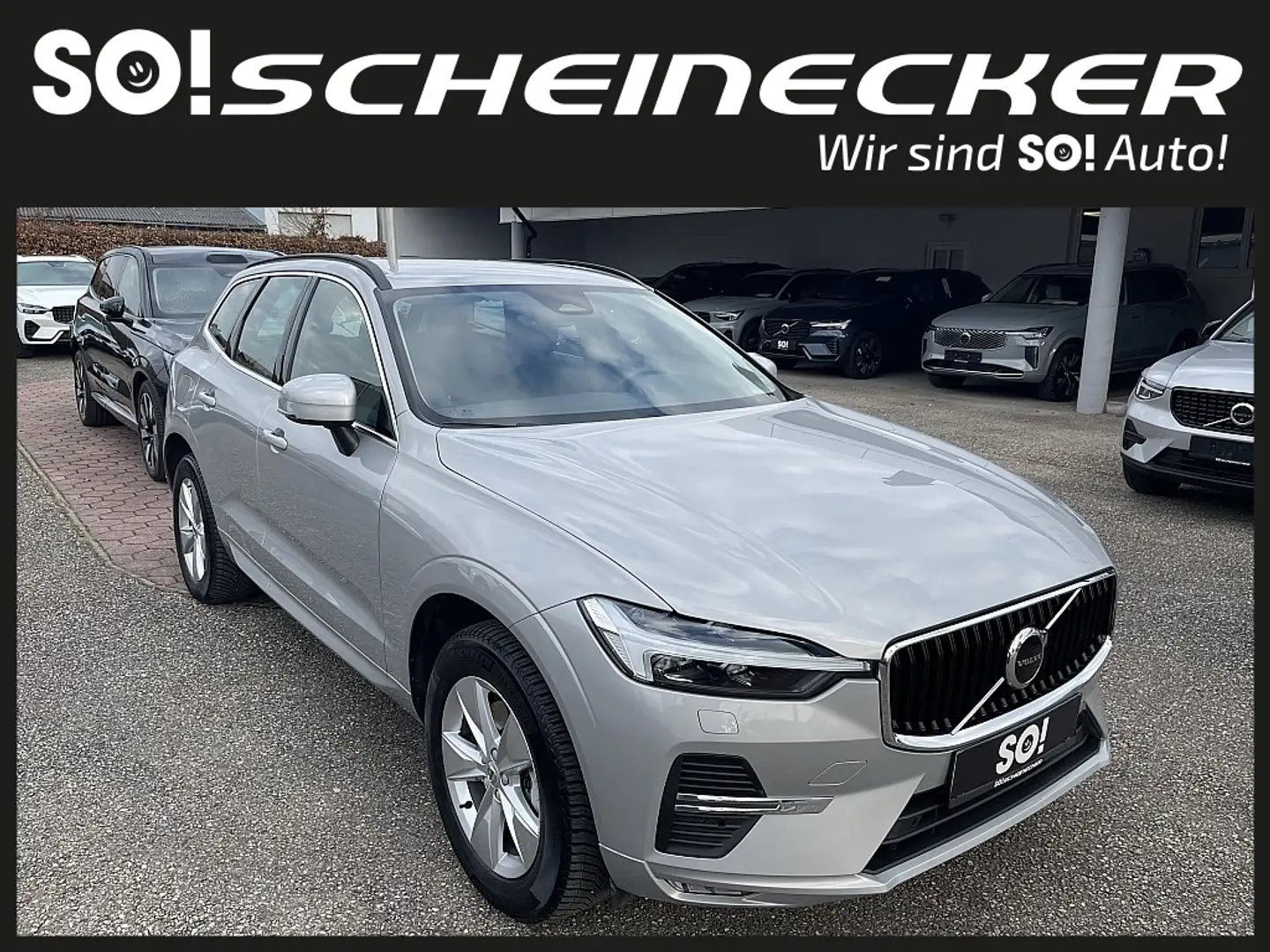 Volvo XC60 B4 Core AWD Geartronic Argent - 1
