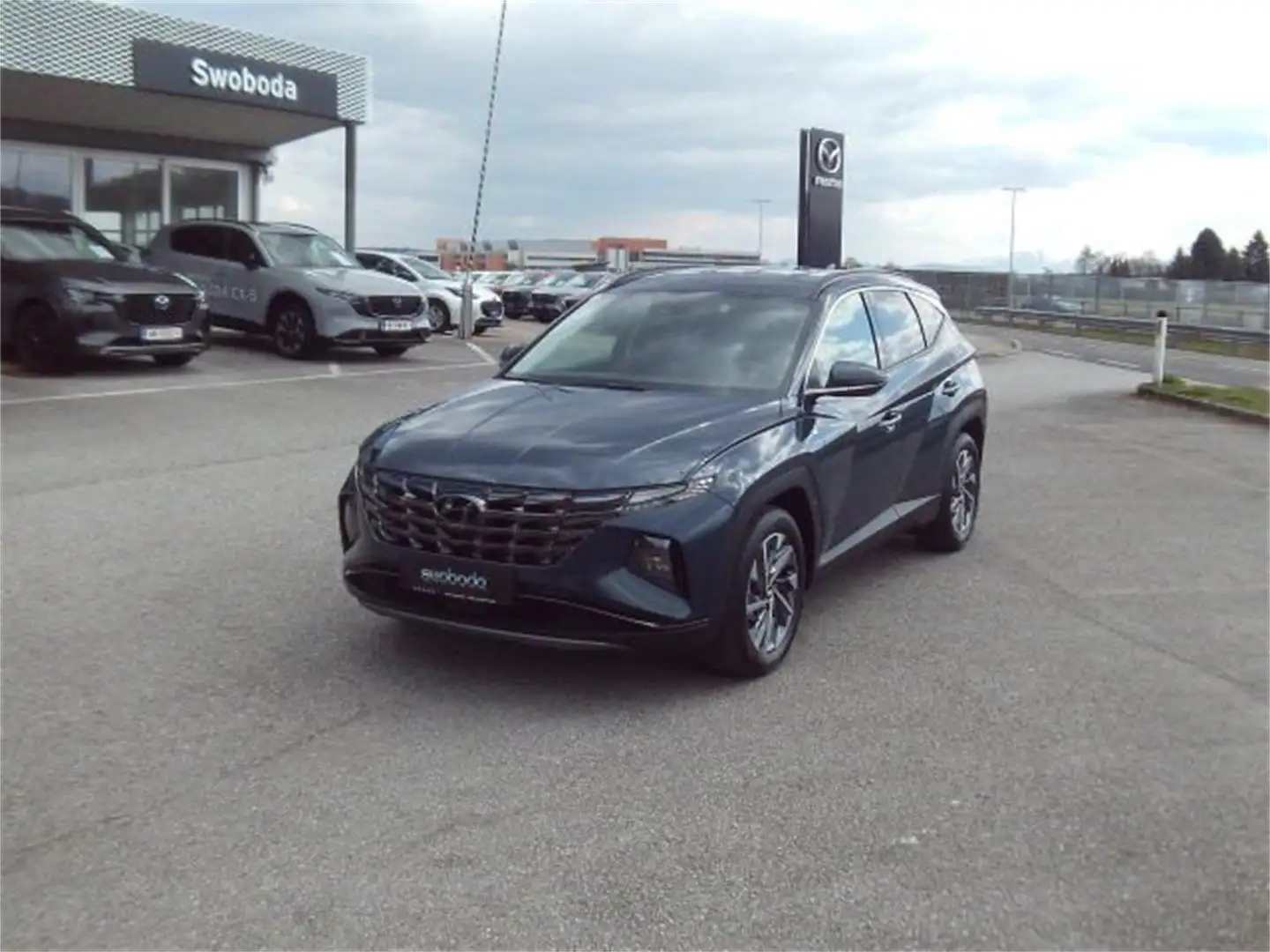 Hyundai TUCSON NX4 Trend Line 1,6 CRDi 4WD 48V DCT Blau - 2