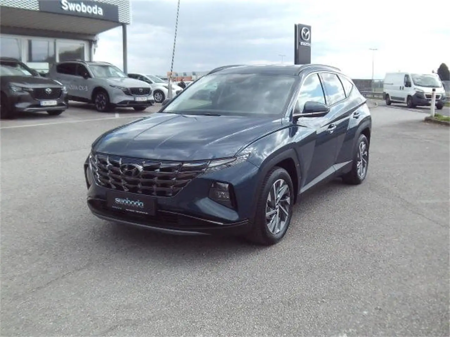 Hyundai TUCSON NX4 Trend Line 1,6 CRDi 4WD 48V DCT Blau - 1