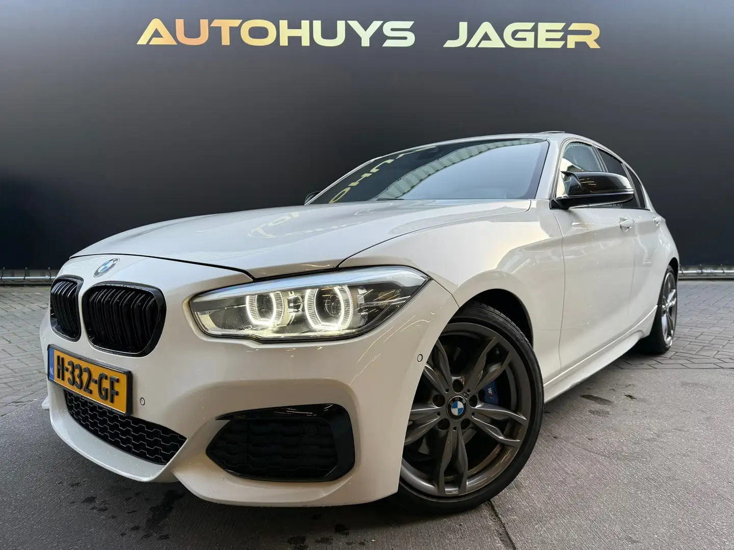 BMW 140 1-serie M140i High Executive Schuifdak h&K Leer Pe Blanco - 1