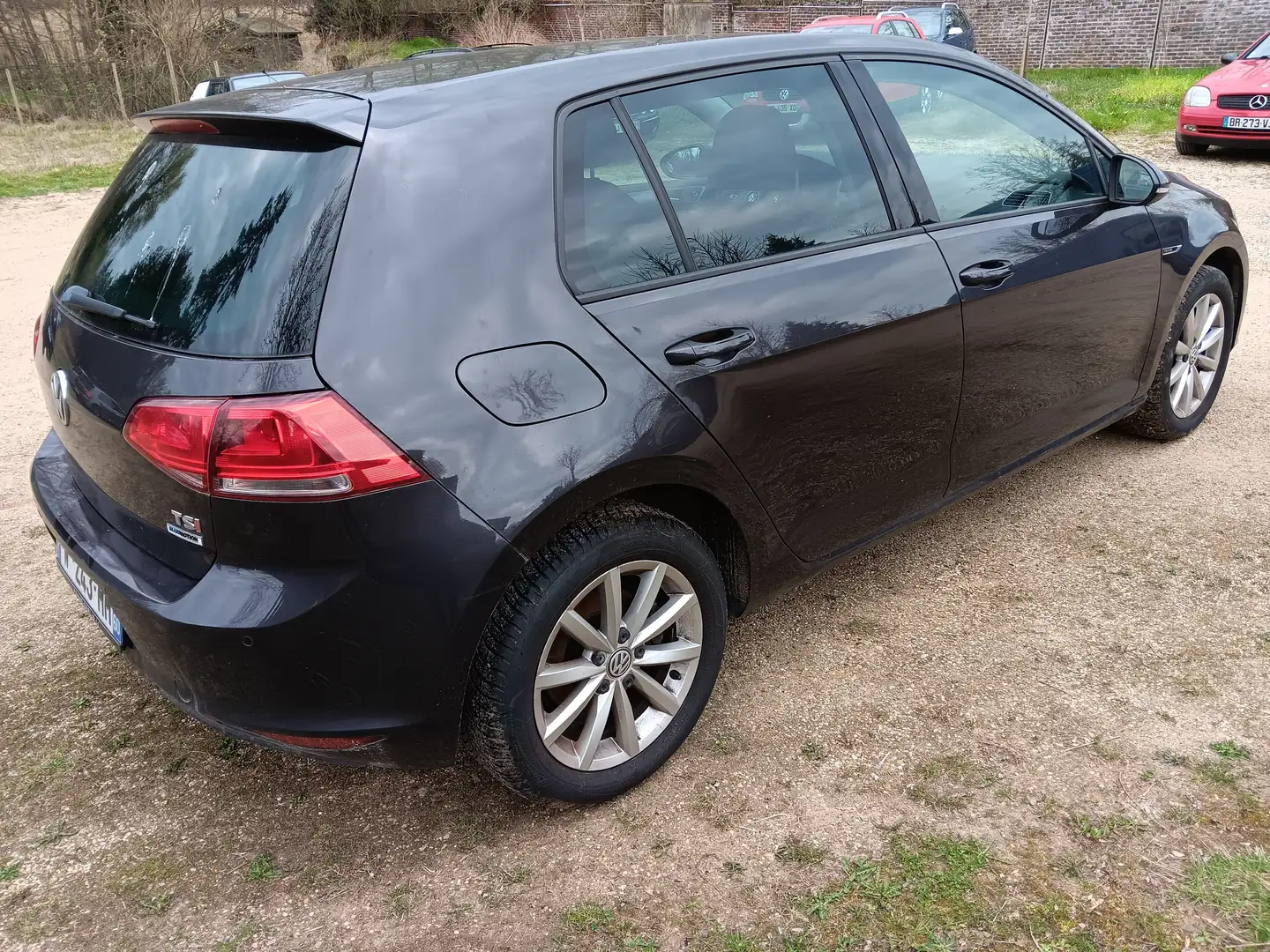 Volkswagen Golf Golf 1.4 TSI 125 BlueMotion Technology Lounge Gris - 2