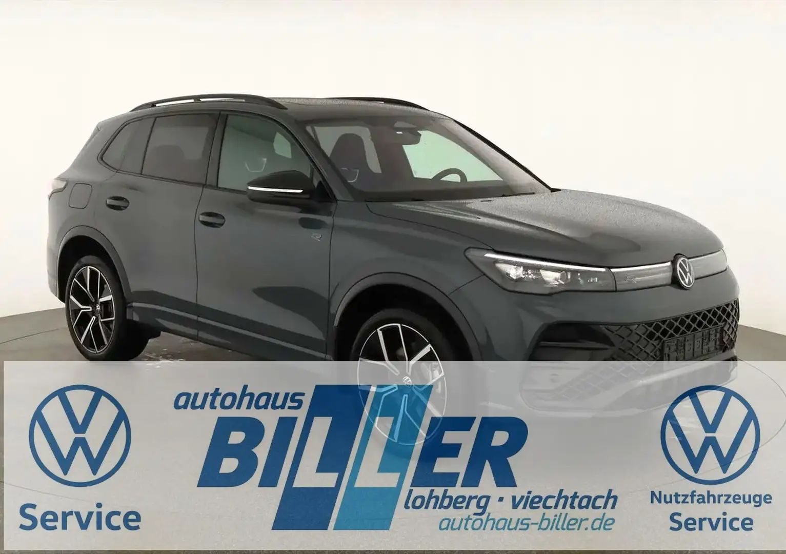 Volkswagen Tiguan 2.0 TDI DSG 4M R-Line Black|PanoD|StandHz Gris - 1