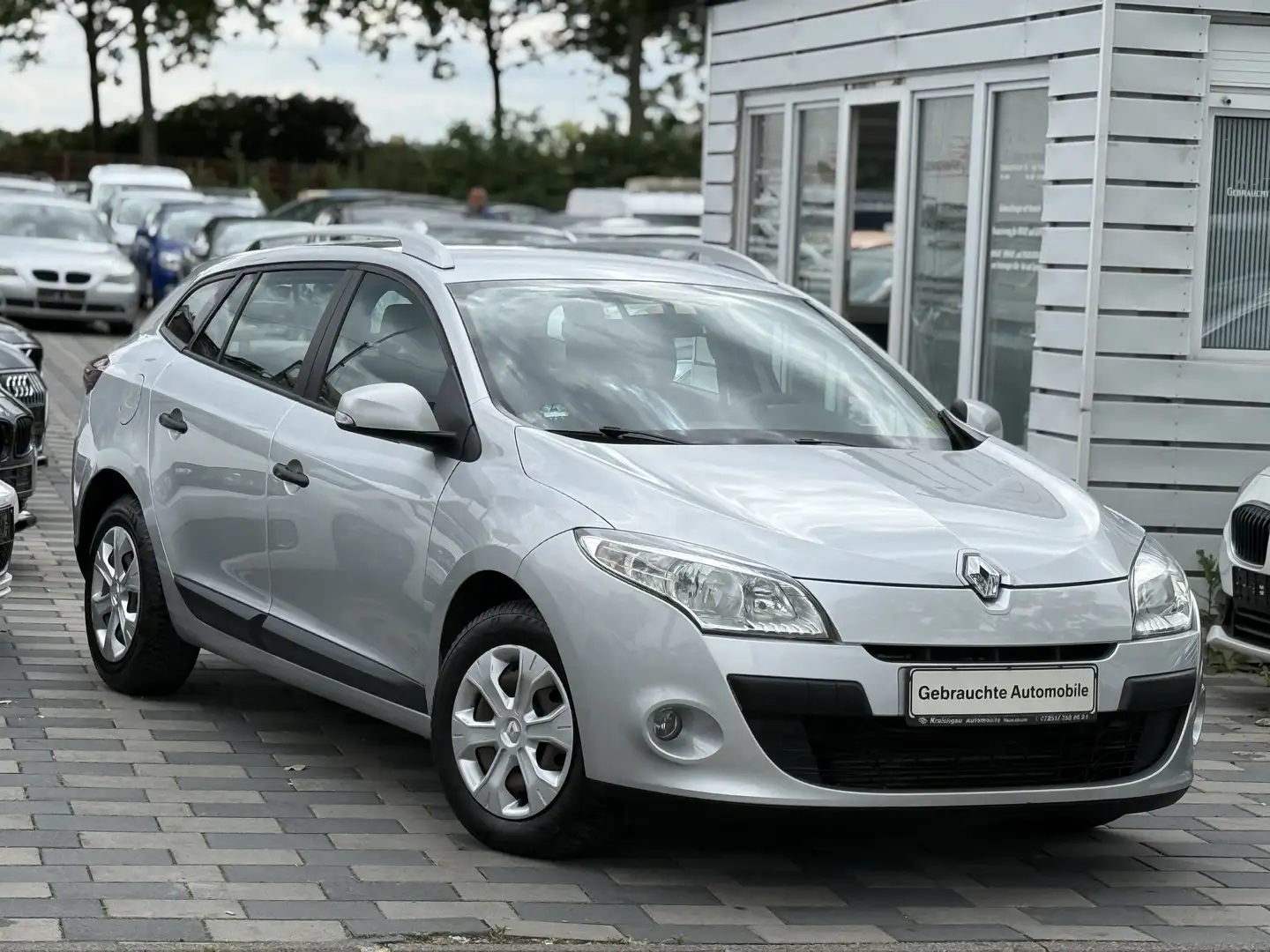 Renault Megane 1.5 dCi Expression Klima Kombi Grijs - 1