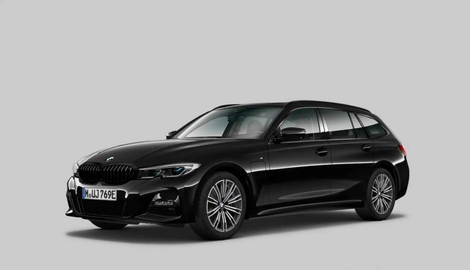 BMW 330 e xDrive Touring - LASER - PANO - AHK - 360 Schwarz - 1