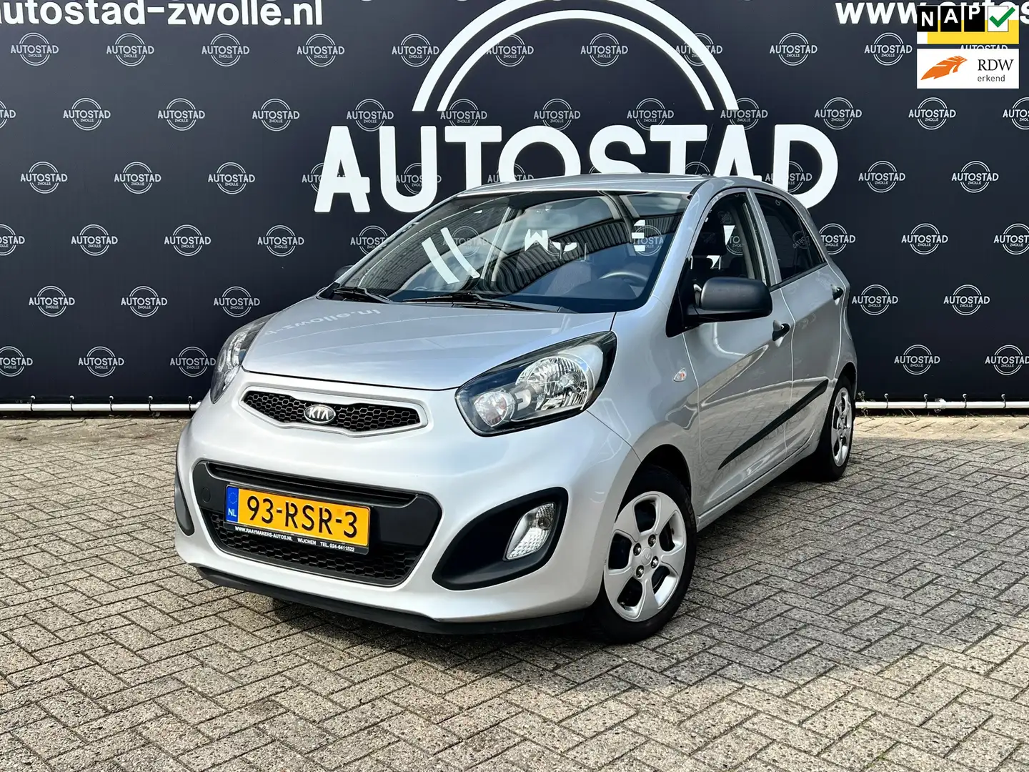 Kia Picanto 1.0 CVVT Comfort Pack NL-Auto/2e Eigenaar/NAP/Airc Grau - 1