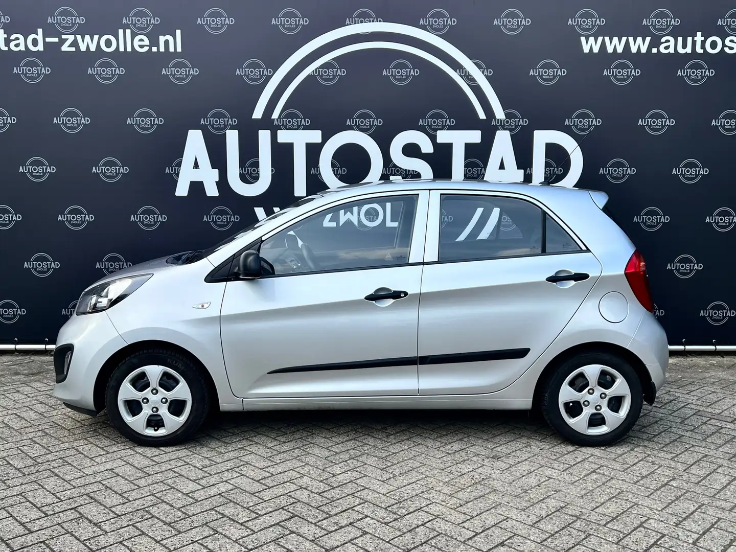 Kia Picanto 1.0 CVVT Comfort Pack NL-Auto/2e Eigenaar/NAP/Airc Grau - 2