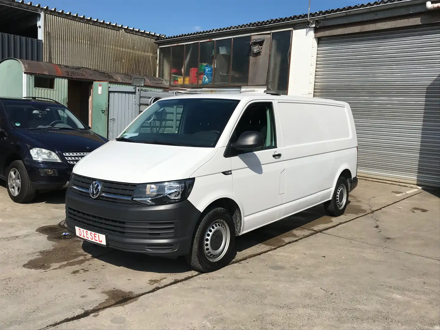 Volkswagen T6 Transporter Kasten EcoProfi lang klimaanlage Weiß - 1