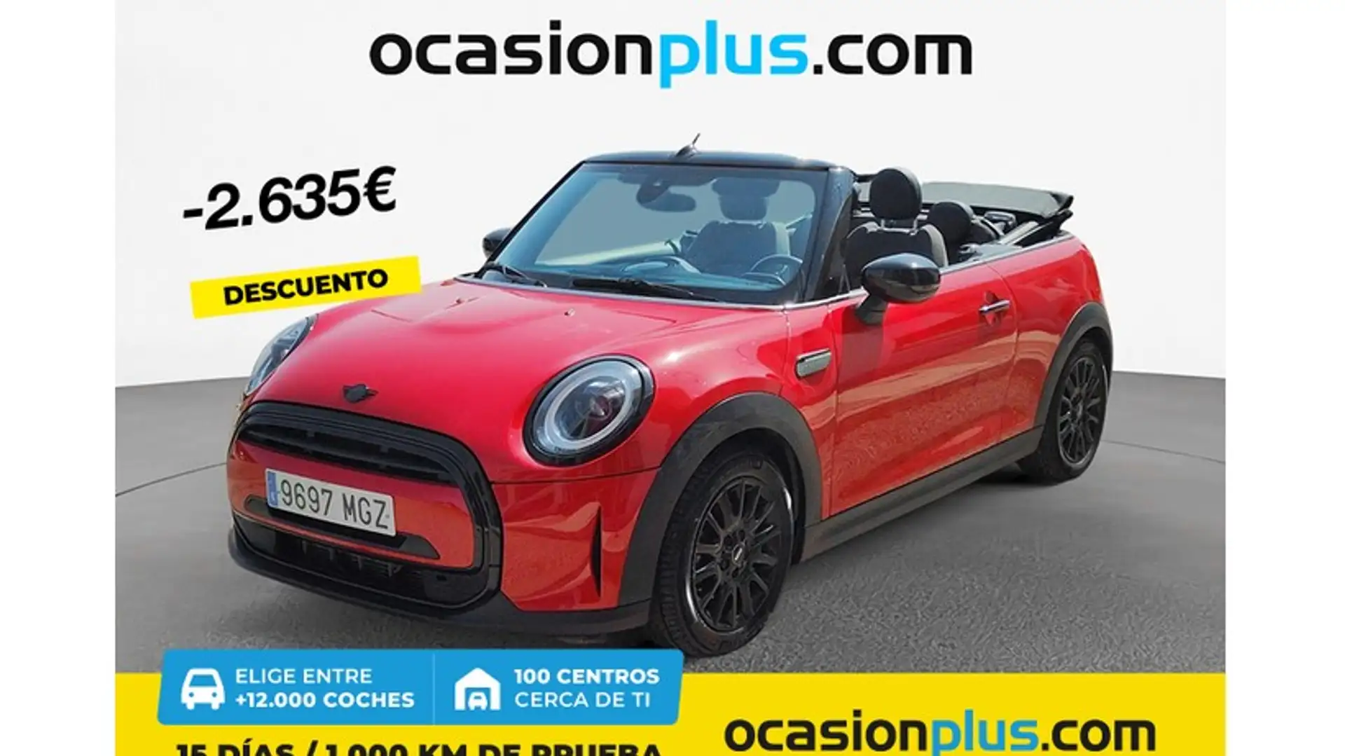MINI Cooper Cabrio Aut. Rojo - 1