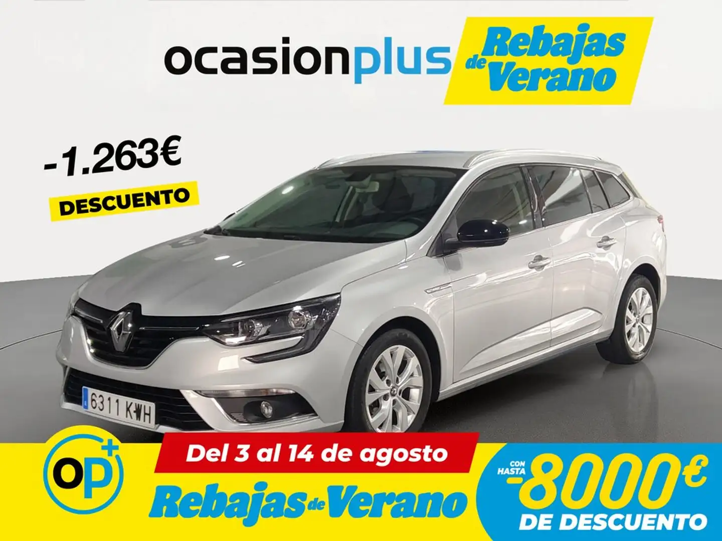 Renault Megane S.T. 1.5dCi Blue Limited 70kW Gris - 1
