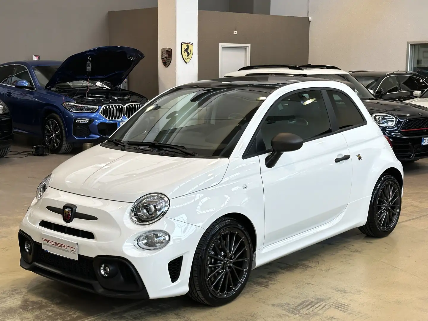 Abarth 595 1.4 t-jet 165cv - 17" - Carplay - IVA Esposta Білий - 1