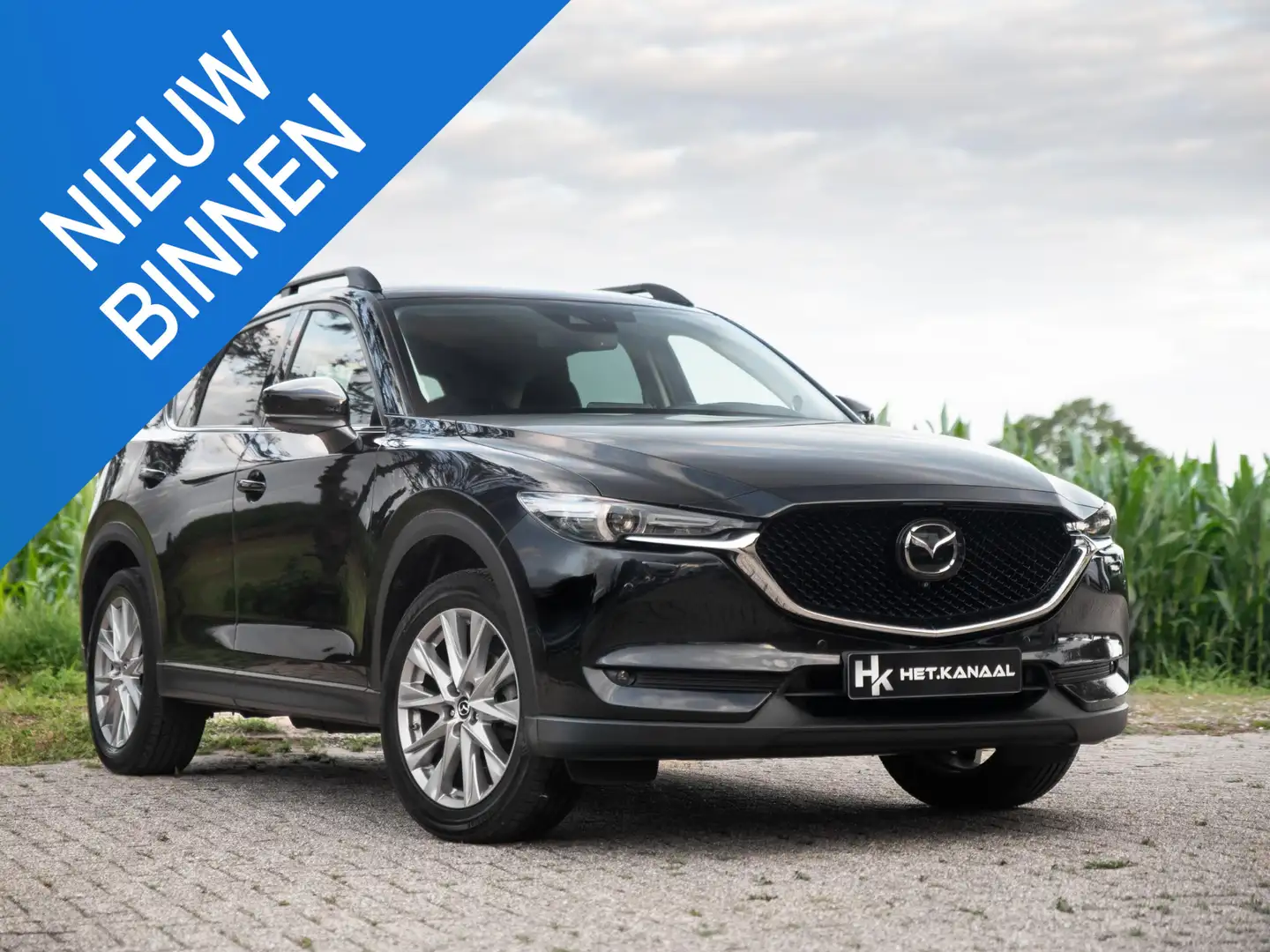 Mazda CX-5 2.5 4WD SkyActiv-G 194 Luxury Leer ACC Bose Keyles Zwart - 1