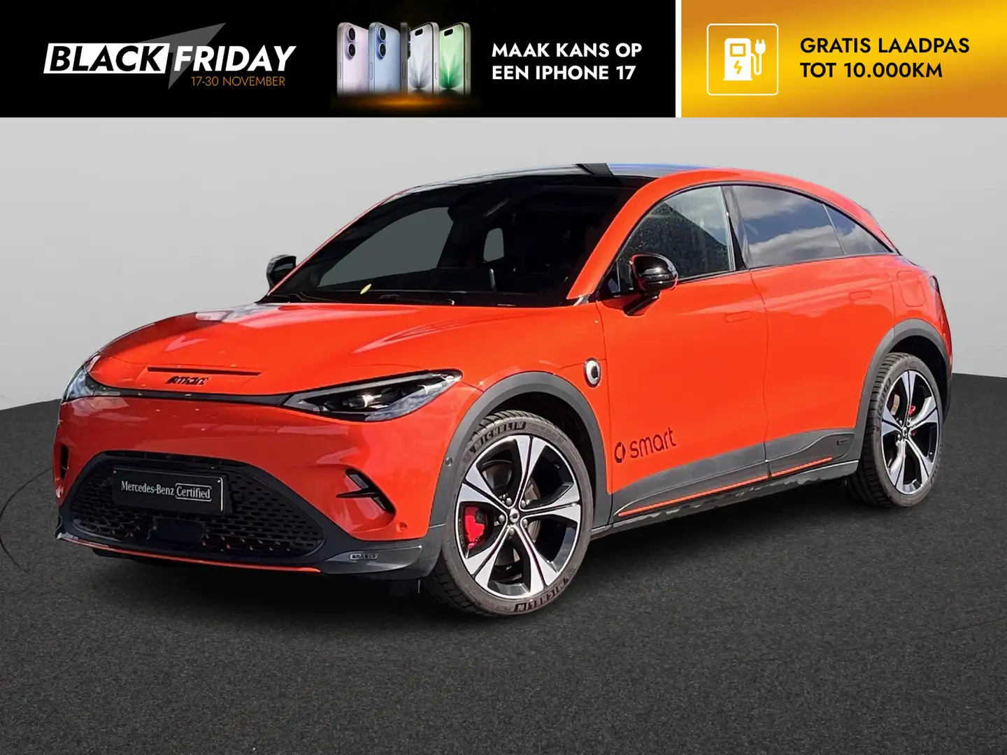 smart #3 BRABUS 421 PK Oranje - 1