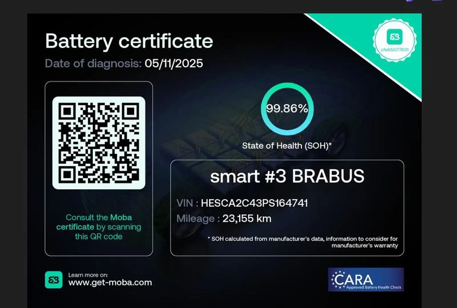 smart #3 BRABUS 421 PK Oranje - 2