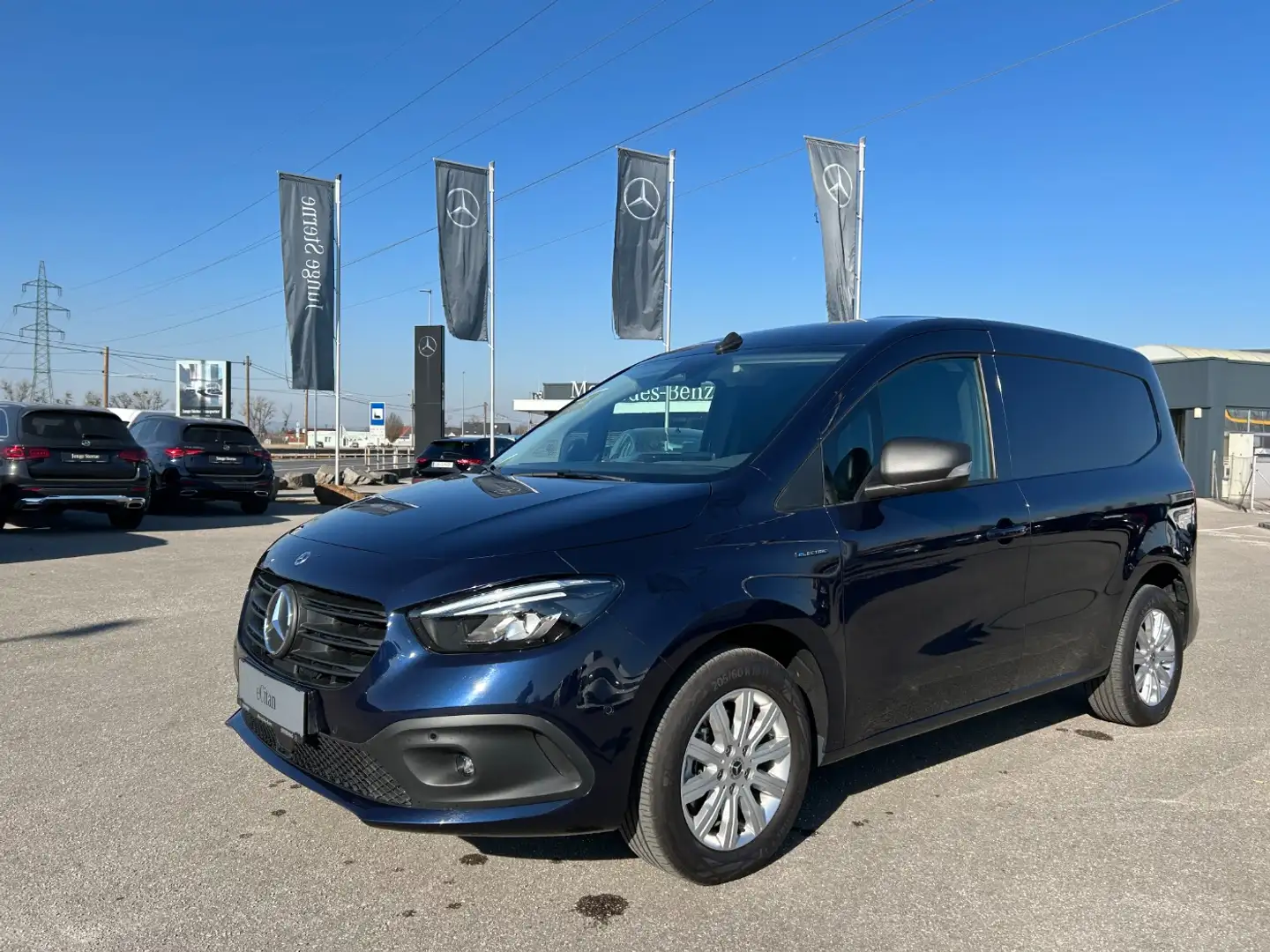 Mercedes-Benz eCitan e Kasten PRO Standard AHK Navi MBUX RKa LED Blau - 2