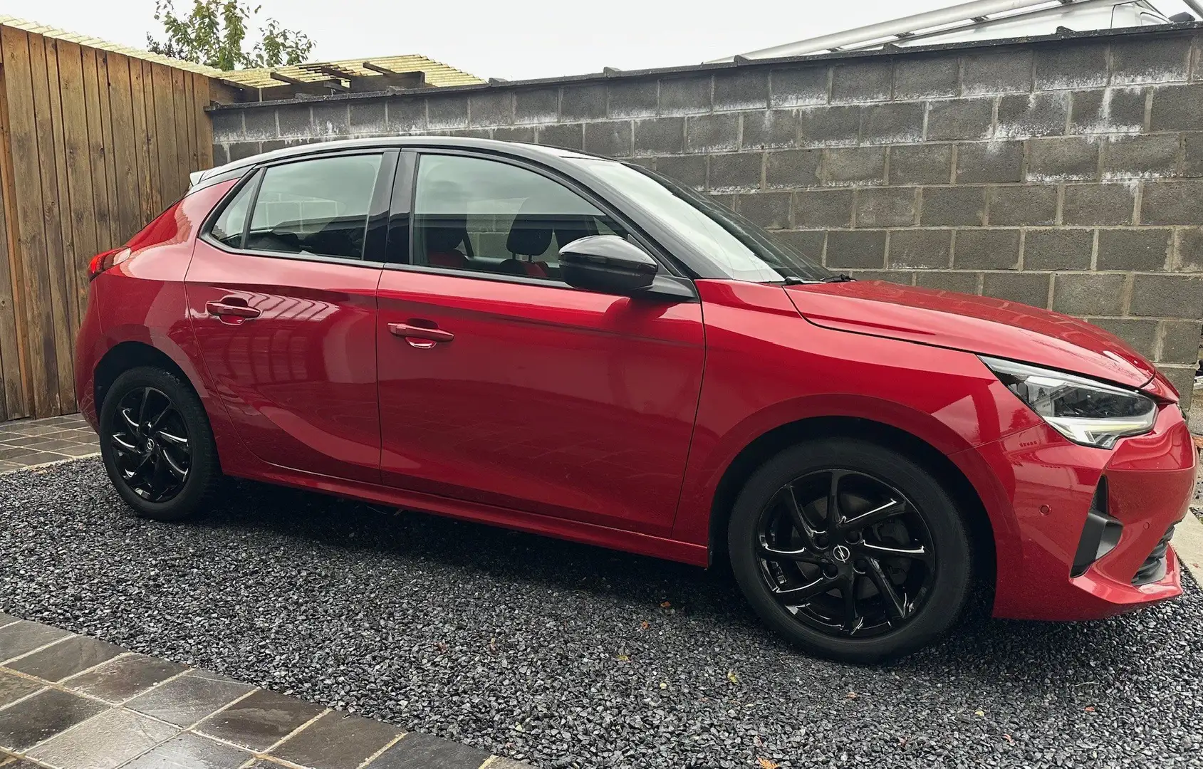 Opel Corsa 1.2 Turbo Sport Led Camera Lineass Dodehoek Rood - 1