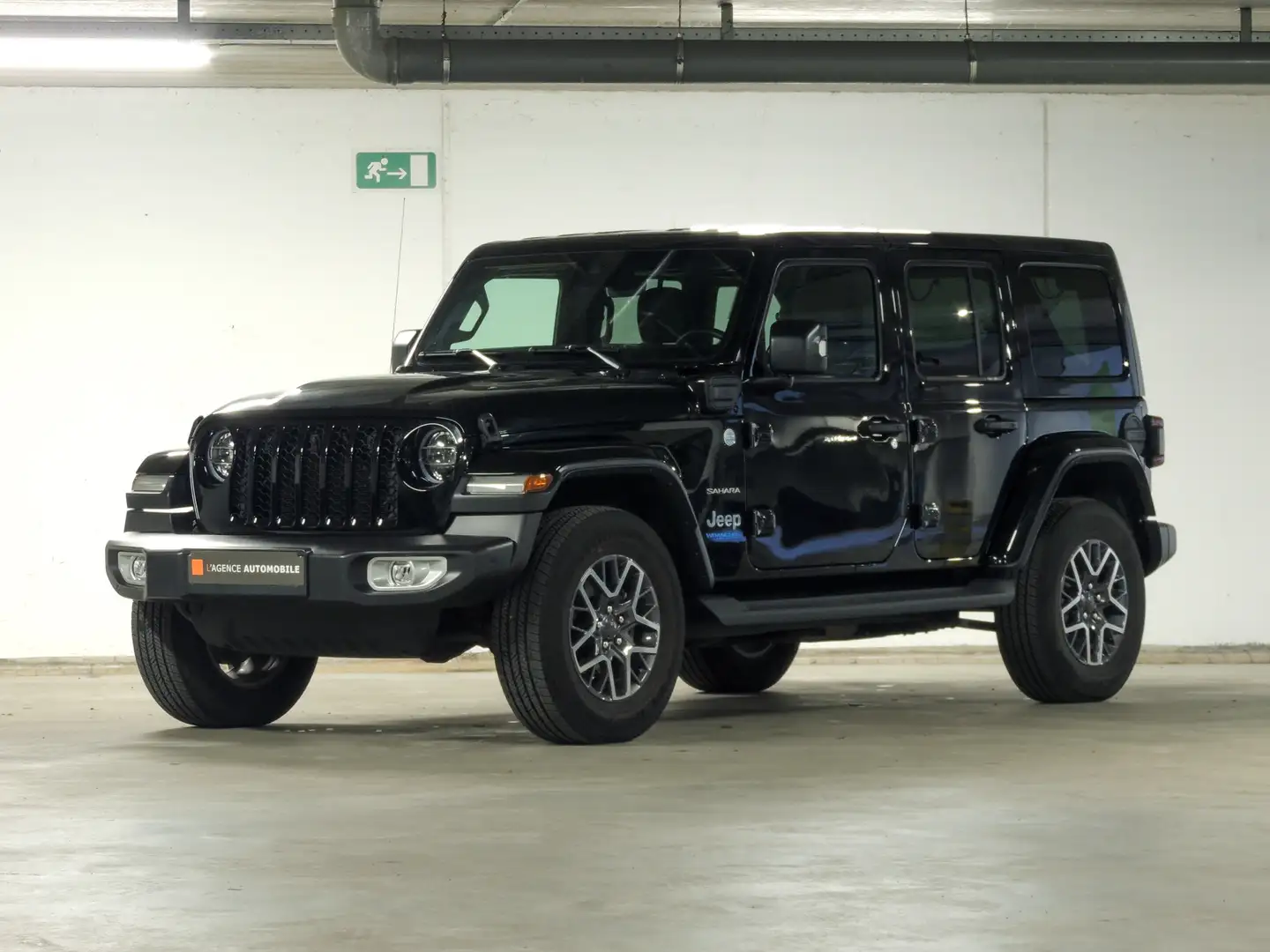 Jeep Wrangler 2.0 Turbo 4xe PHEV Sahara - GARANTIE JEEP 08/2027 Noir - 2