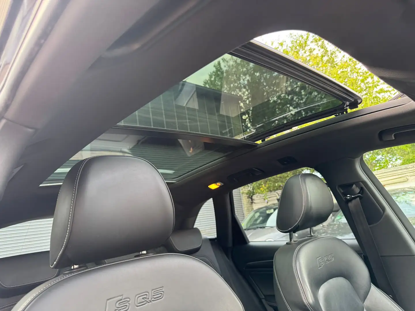 Audi SQ5 3.0 TDI quattro F1 S-Line Leder Panoramadach Voll Blau - 2