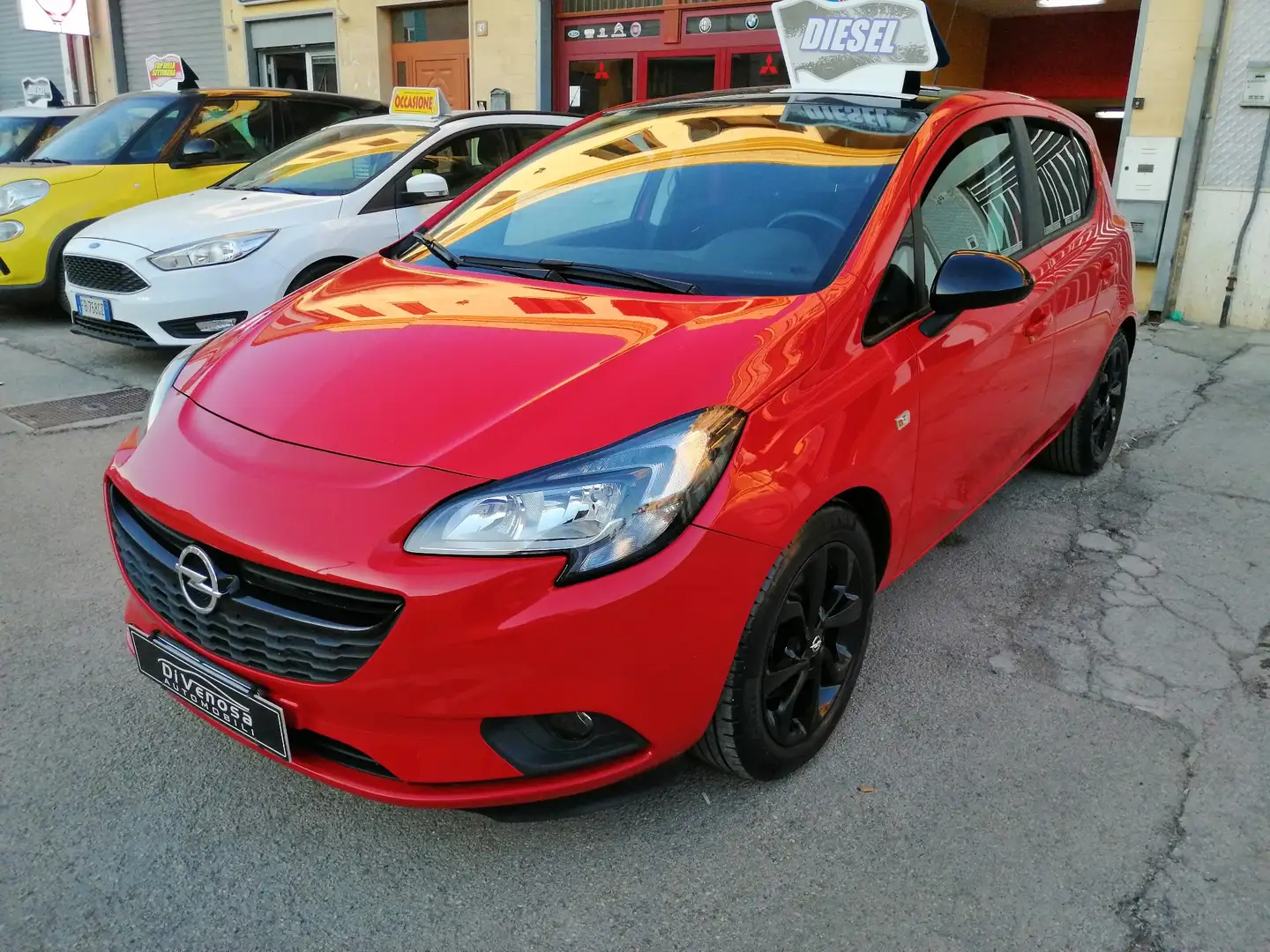 Opel Corsa 5p 1.3 cdti b-Color 95 CV NEOPATENTATI Rouge - 2