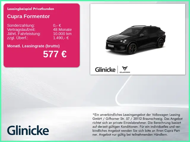 Cupra Formentor in Black for sale