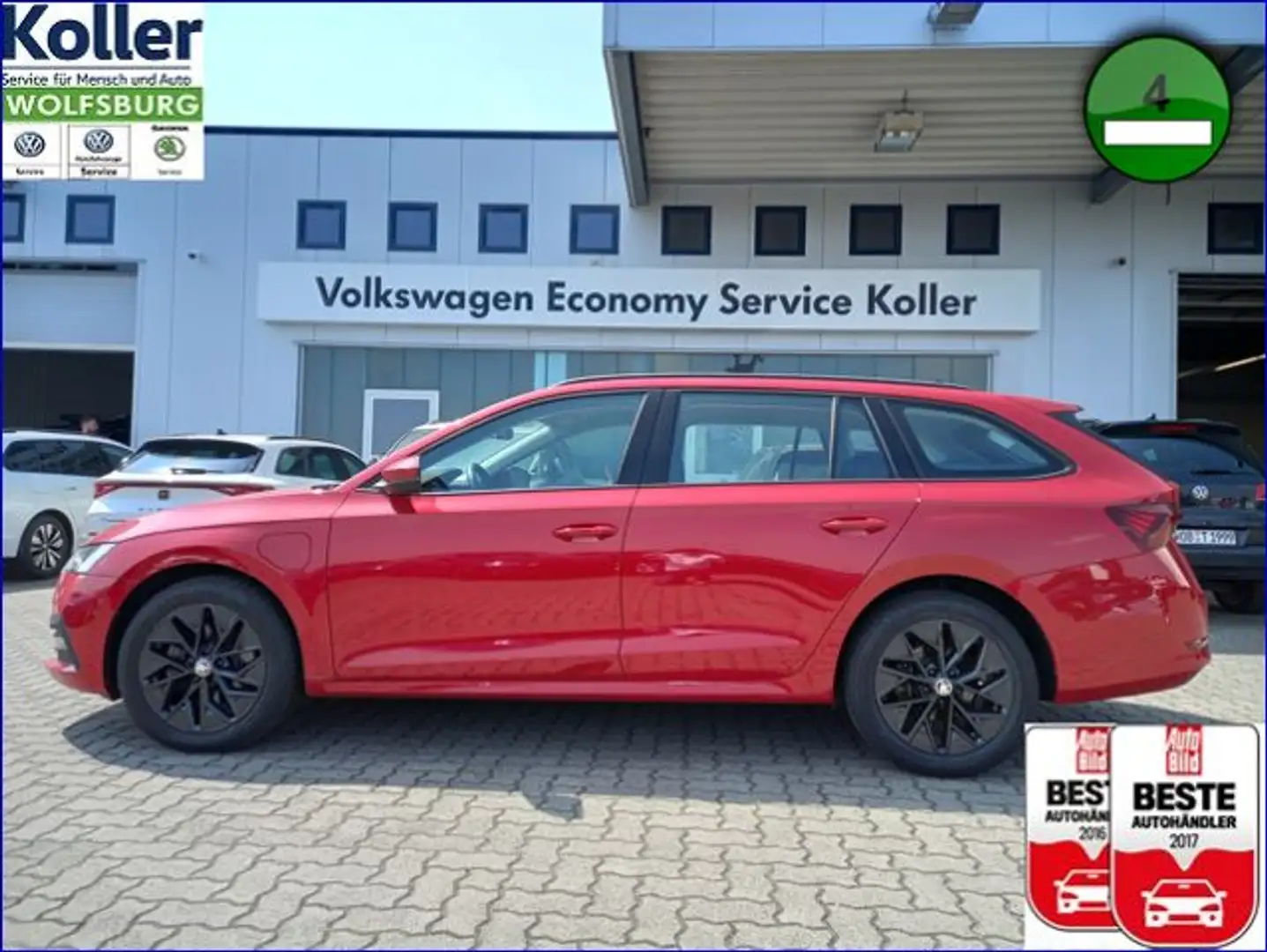 Skoda Octavia Combi 1.4 TSI iV DSG Navi Kamera ACC Czerwony - 1