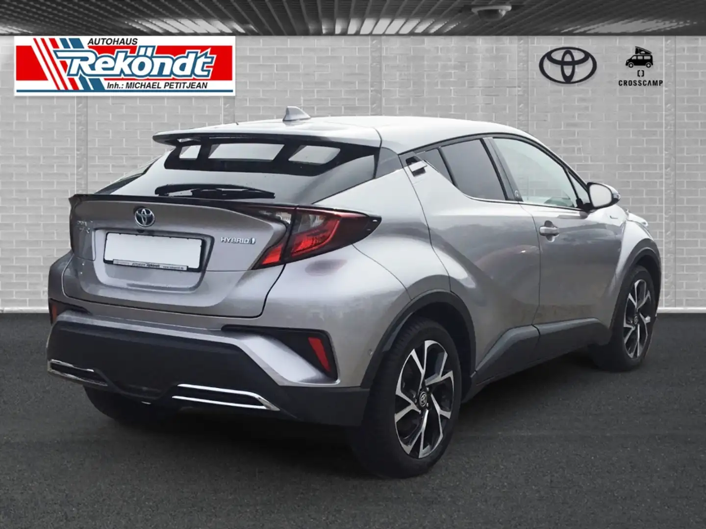 Toyota C-HR Hybrid Team Deutschland 2.0 EU6d, Kamera, SHZ Grau - 2