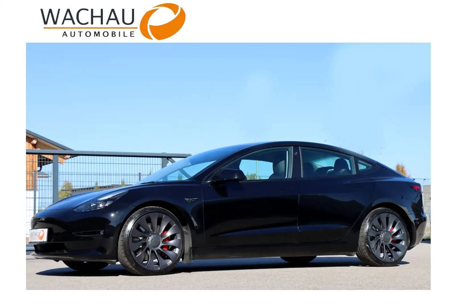 Tesla Model 3 PERFORMANCE 1. Besitz *58.000 km* Schwarz - 1