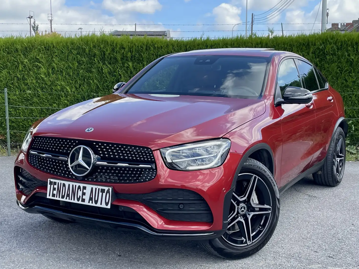Mercedes-Benz GLC 200 GLC Coupé 200 d 4-Matic * AMG PACK-NIGHT * Rojo - 1