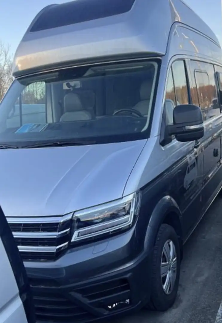 Volkswagen Grand California Crafter Dali 600 Solar, ACC,Panoramad.Standheit Szary - 1