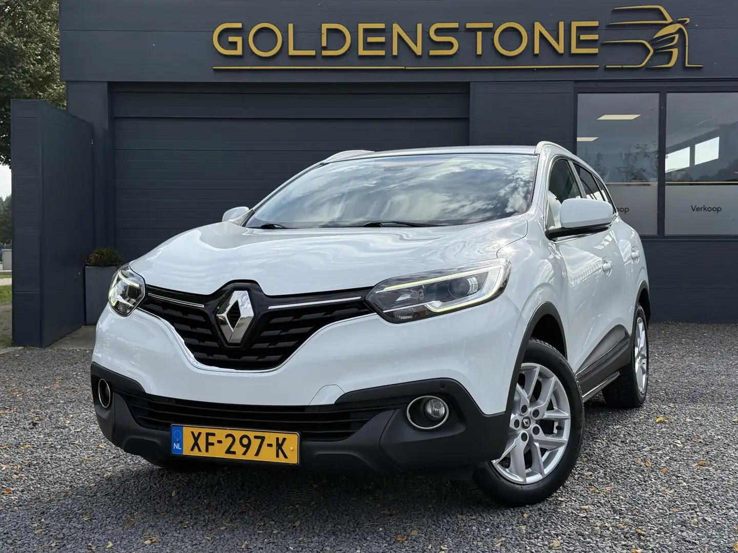 Renault Kadjar 1.2 TCe Intens 1e Eigenaar,Navi,Clima,Cruise,PDC,T Wit - 1