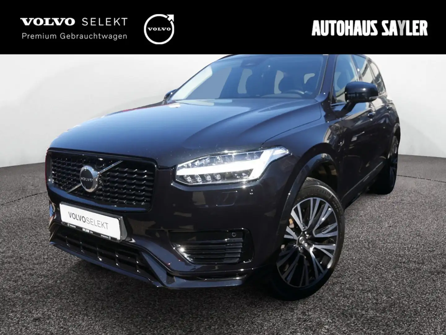 Volvo XC90 T8 Plus Bright Recharge Plug-In AWD LED Noir - 1