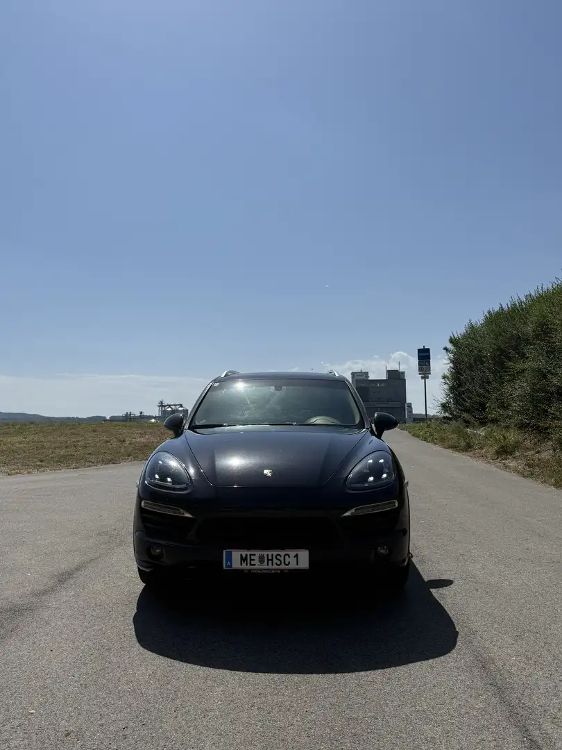 Porsche Cayenne S Diesel Schwarz - 1