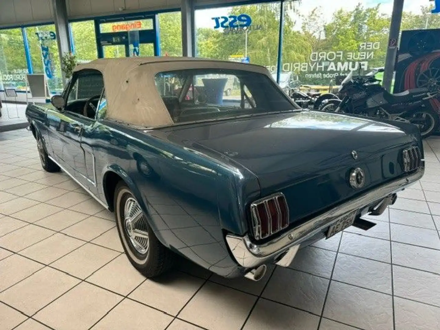 Ford Mustang Cabrio Automatik H-Kennzeichen Servo Blau - 2