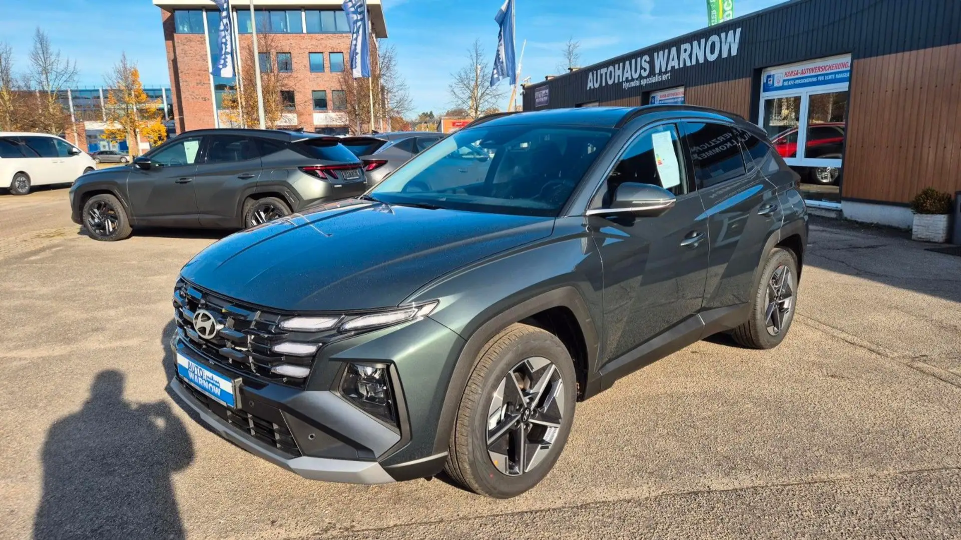 Hyundai TUCSON 1.6 T-GDI 48V DCT Business MJ26 Grün - 1